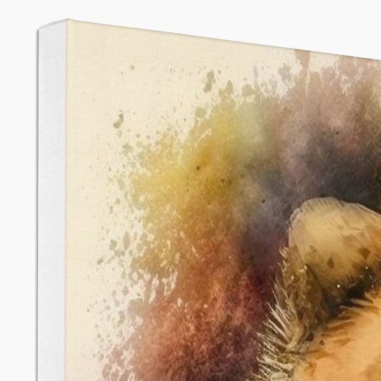 Chow Chow Pet Portrait 'Watercolour Collection' Canvas