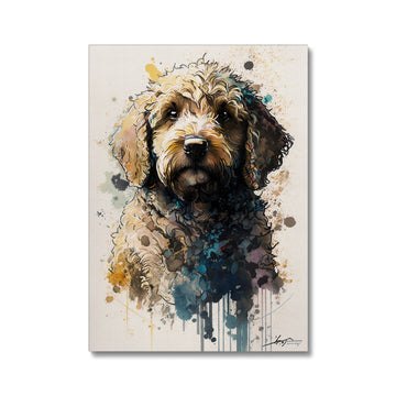 Golden Doodle 'Watercolour Collection' Canvas