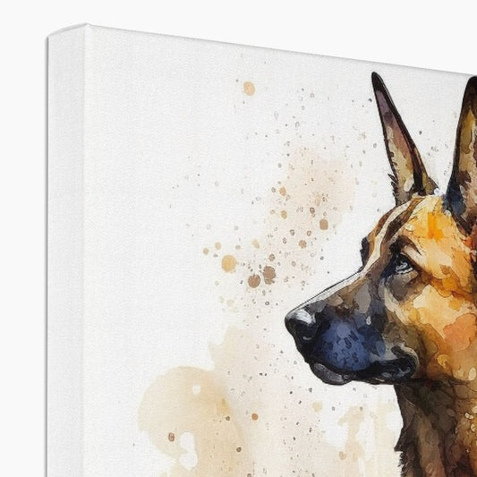 Belgian Malinois 'Watercolour Collection' Canvas