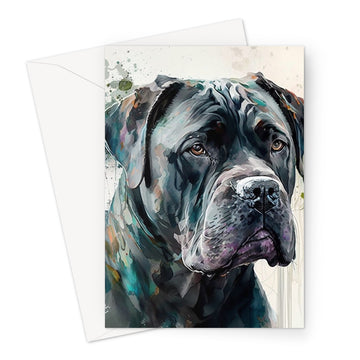 Cane Corso 'Watercolour Collection' Greeting Card