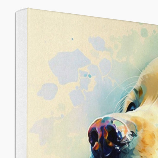 Golden Retriever 'Watercolour Collection' Canvas