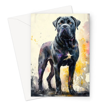 Cane Corso 'Watercolour Collection' Greeting Card