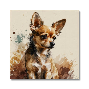 Chihuahua 'Watercolour Collection' Canvas