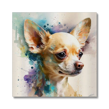 Chihuahua 'Watercolour Collection' Canvas