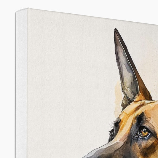 Belgian Malinois 'Watercolour Collection' Canvas