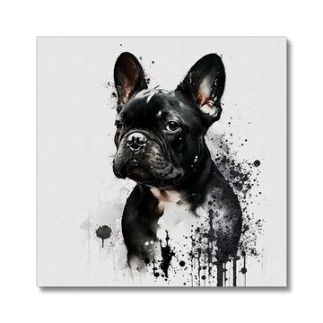 French Bulldog 'Watercolour Collection' Canvas