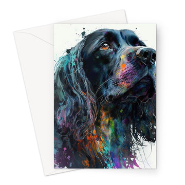 Cocker Spaniel 'Watercolour Collection' Greeting Card