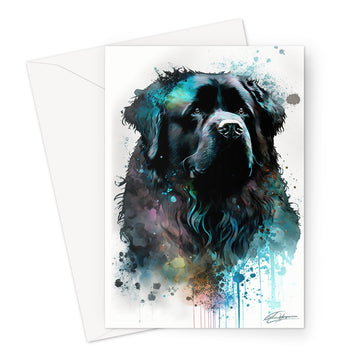 Newfoundland 'Watercolour Collection' Greeting Card