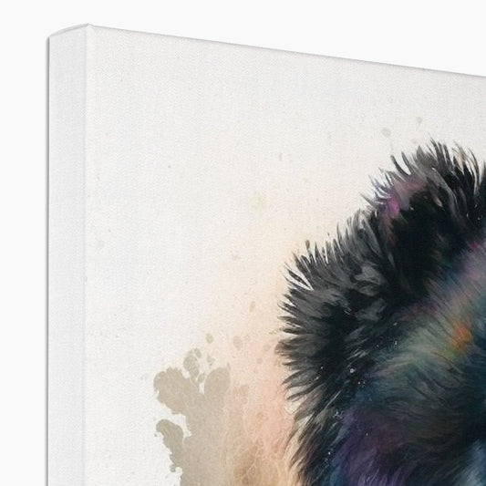 Chow Chow Pet Portrait 'Watercolour Collection' Canvas