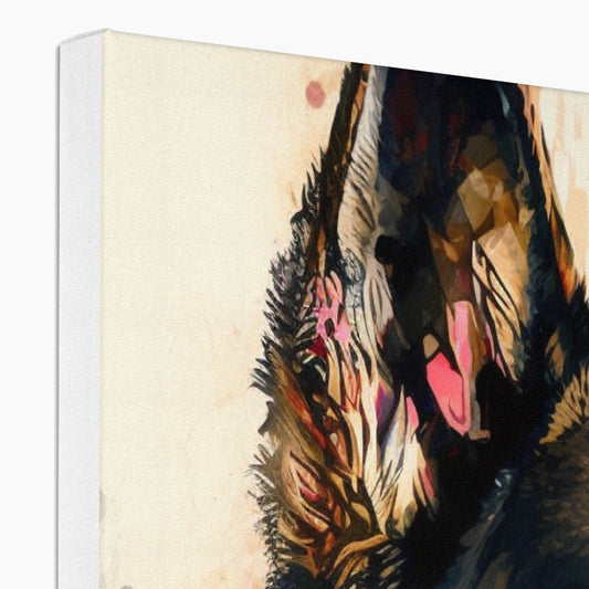 German Shepherd 'Watercolour Collection' Canvas