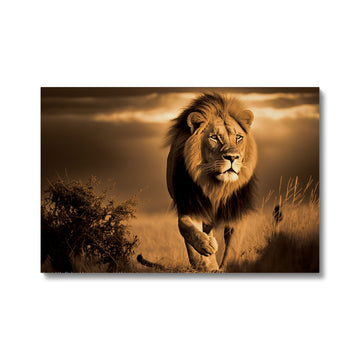 Lion Landscape 'Natural Collection' Canvas