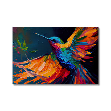 Kingfisher 'Abstract Acrylic Collection' Canvas