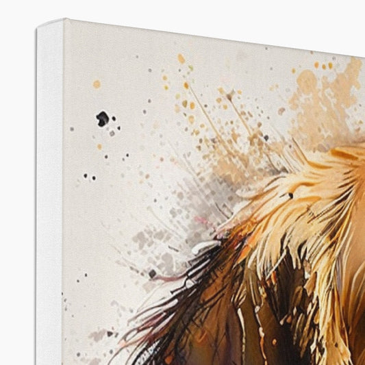 Golden Retriever 'Watercolour Collection' Canvas