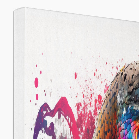 Serpent Landscape 'Paint Splash Collection' Canvas