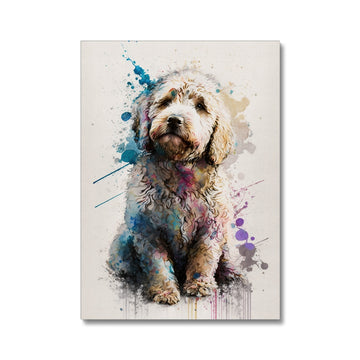 Golden Doodle 'Watercolour Collection' Canvas