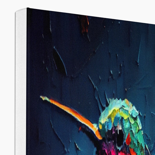 Kingfisher 'Abstract Acrylic Collection' Canvas