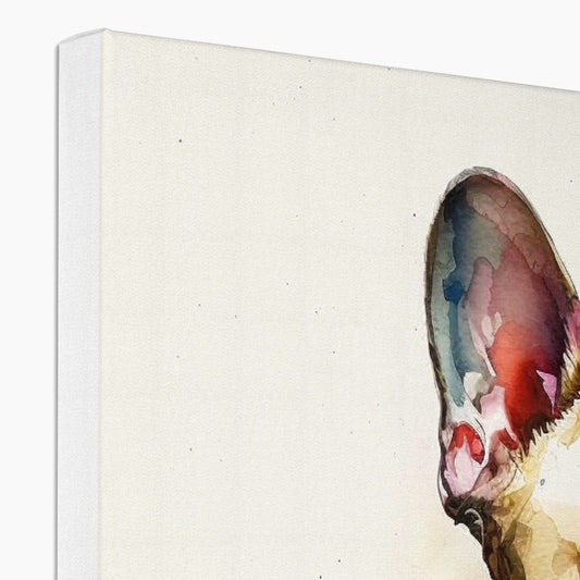 French Bulldog 'Watercolour Collection' Canvas