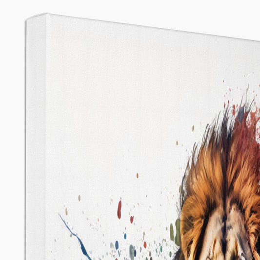 Lion Landscape 'Paint Splash Collection' Canvas