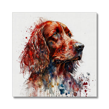 Red Setter 'Watercolour Collection' Canvas