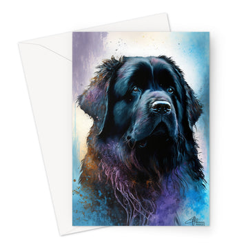 Newfoundland 'Watercolour Collection' Greeting Card