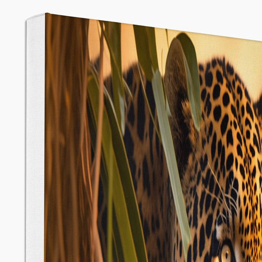 Leopard Landscape 'Natural Collection' Canvas