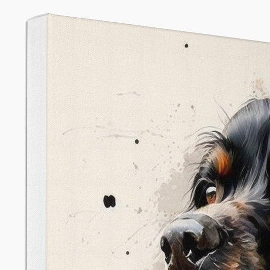 Cocker Spaniel Pet Portrait 'Watercolour Collection' Canvas