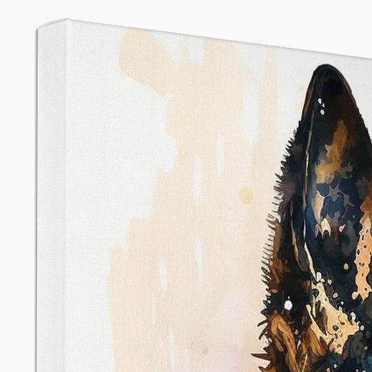 German Shepherd 'Watercolour Collection' Canvas