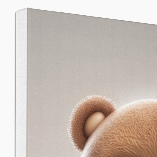 Kids Nursery Bear 'Super Cute' Canvas