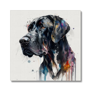 Great Dane 'Watercolour Collection' Canvas