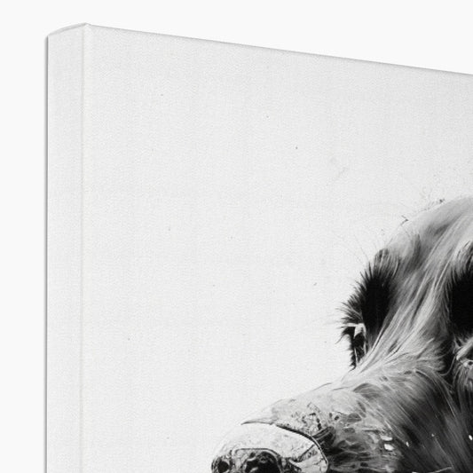 Cocker Spaniel 'Charcoal Collection' Canvas