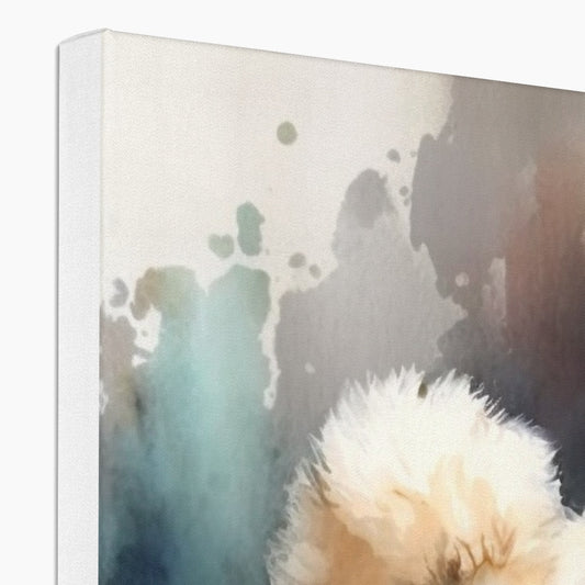 Chow Chow Pet Portrait 'Watercolour Collection' Canvas