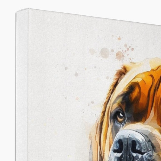 Bullmastiff 'Watercolour Collection' Canvas