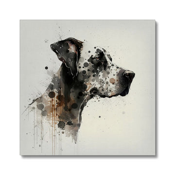 Great Dane 'Charcoal Collection' Canvas