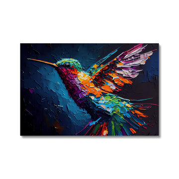 Kingfisher 'Abstract Acrylic Collection' Canvas