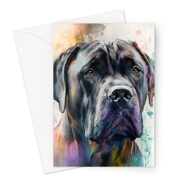 Cane Corso 'Watercolour Collection' Greeting Card