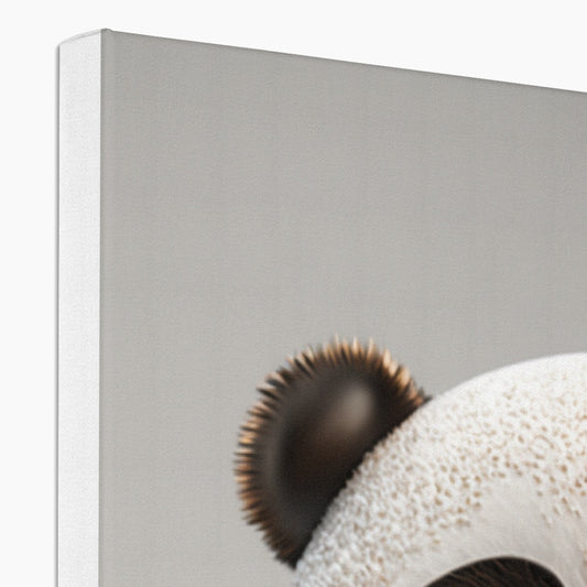 Kids Nursery Panda 'Super Cute' Canvas