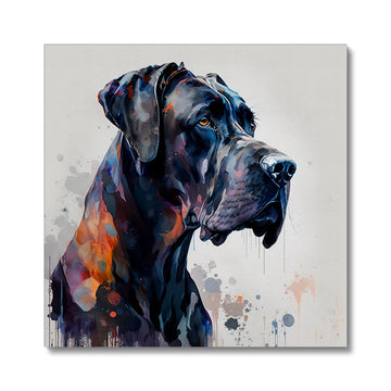 Great Dane 'Watercolour Collection' Canvas