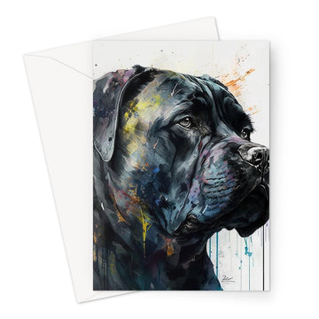 Cane Corso 'Watercolour Collection' Greeting Card