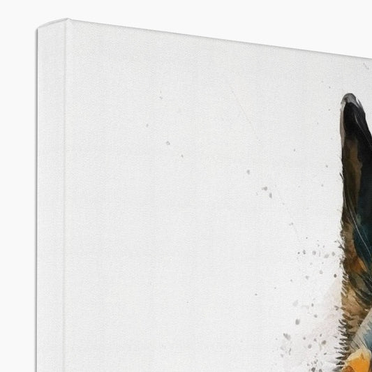 German Shepherd 'Watercolour Collection' Canvas