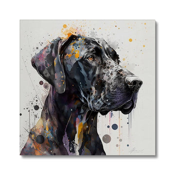 Great Dane 'Watercolour Collection' Canvas