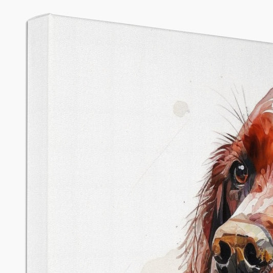 Red Setter 'Watercolour Collection' Canvas