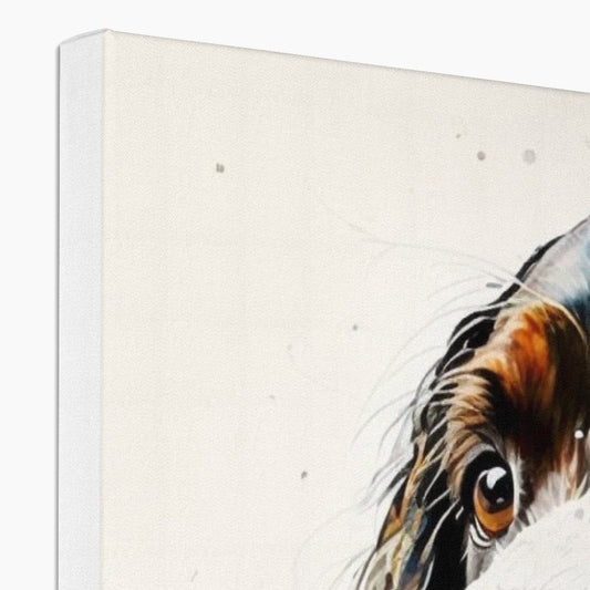 Cocker Spaniel Pet Portrait 'Watercolour Collection' Canvas