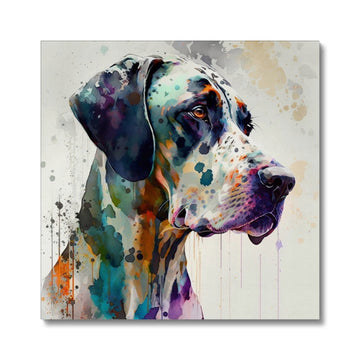 Great Dane 'Watercolour Collection' Canvas