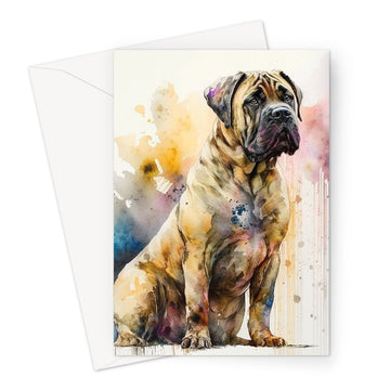 Cane Corso 'Watercolour Collection' Greeting Card