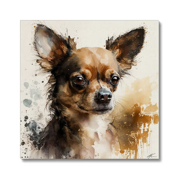 Chihuahua 'Watercolour Collection' Canvas