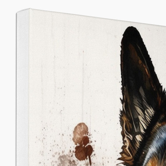 German Shepherd 'Watercolour Collection' Canvas