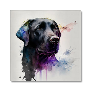 Labrador Retriever 'Watercolour Collection' Canvas