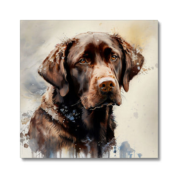 Labrador Retriever 'Watercolour Collection' Canvas