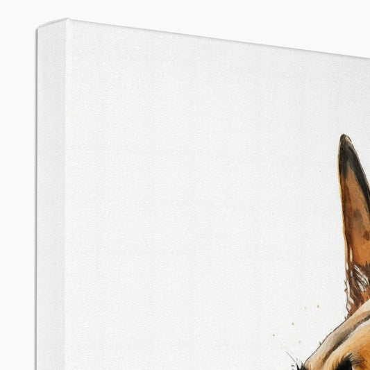 Belgian Malinois 'Watercolour Collection' Canvas