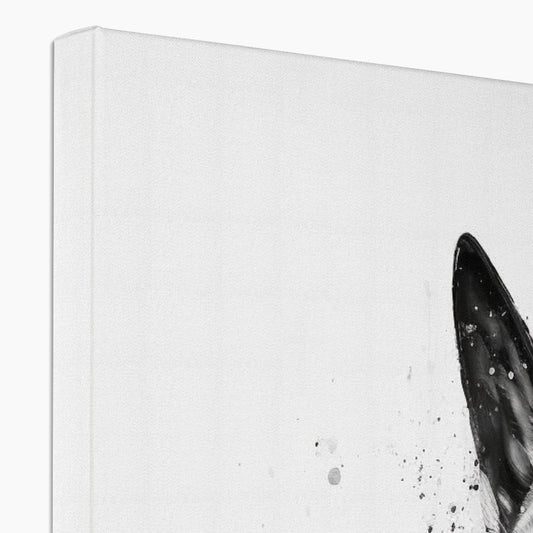 German Shepherd 'Charcoal Collection' Canvas